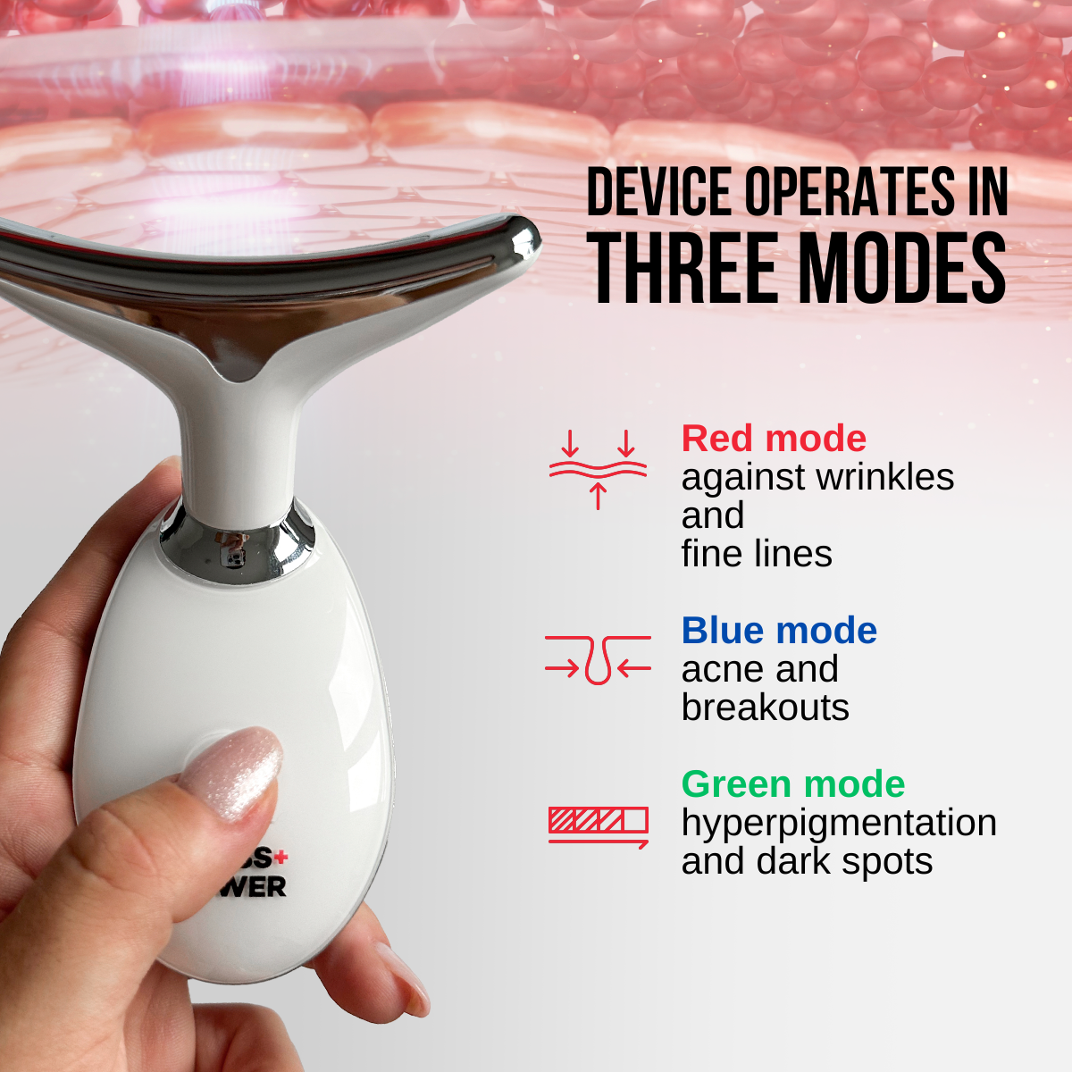 Herramienta de terapia de luz LED