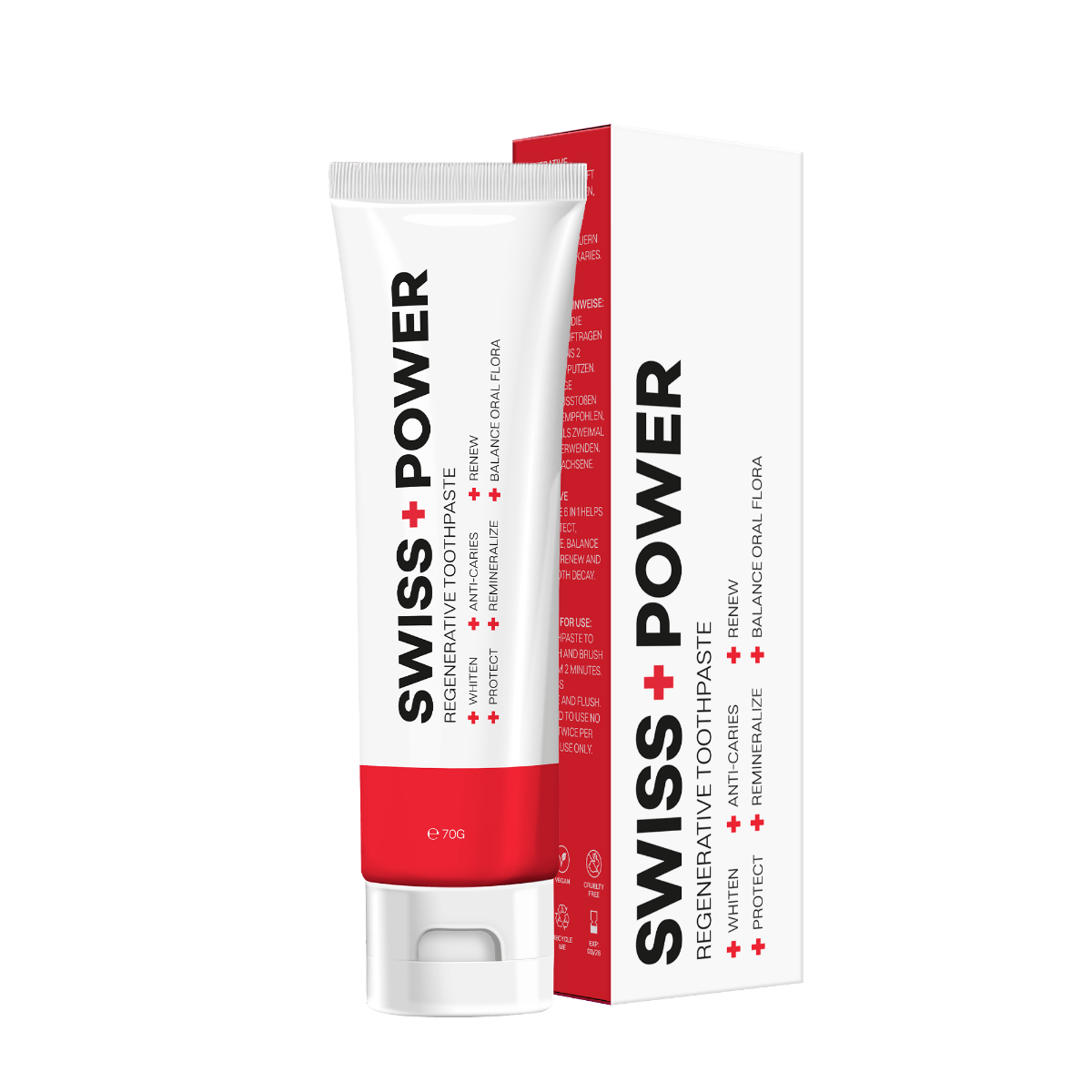 Pasta de dientes regeneradora 6 en 1